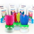 Awesome Blossom 14 Candle Musical Lotus Flower Birthday Cake Candle