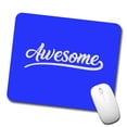 thumbnail image 1 of Awesome Blue Mouse Pad Low Profile Gaming Mat, 1 of 7