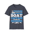 thumbnail image 1 of Awesome Boat Captain Boating Owner Sailor Boater Sailing TShirt, 1 of 4
