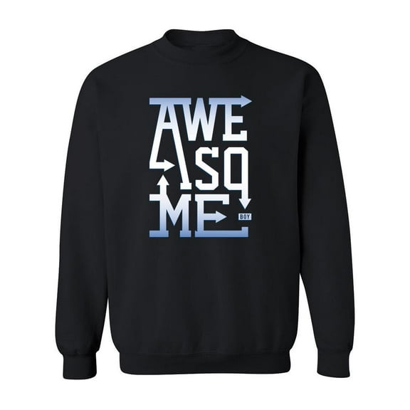 Awesome Boy . Sweatshirt Men -Image by Shutterstock, Male x-Large