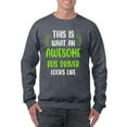 thumbnail image 1 of Awesome Bus Driver Looks Like Sweatshirt Men -Smartprints Designs, Male 5X-Large, 1 of 4