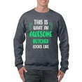 thumbnail image 1 of Awesome Butcher Looks Like Sweatshirt Men -Smartprints Designs, Male Large, 1 of 4