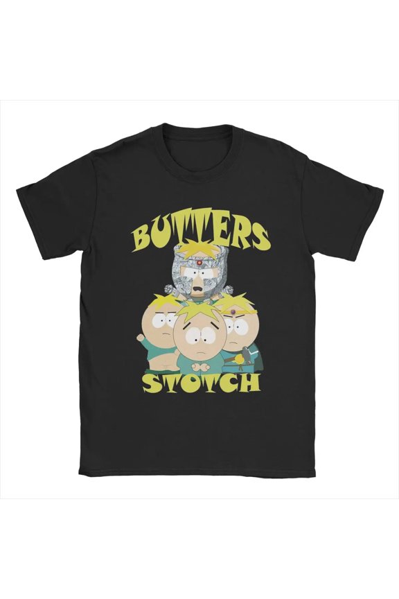 Awesome Butters Stotch Southparks T-Shirt Men O Neck Cotton T Shirts Short