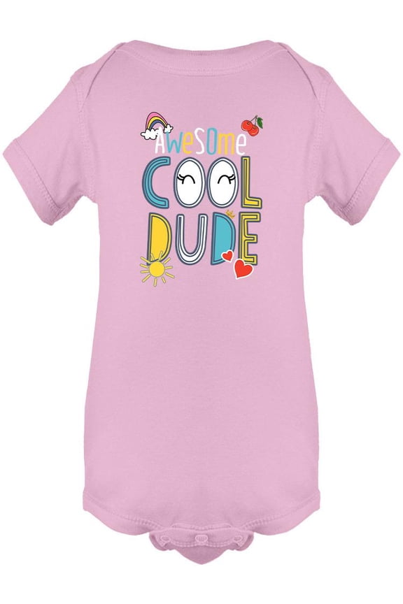 Awesome Cool Dude Bodysuit Infant -Image by Shutterstock, 6 Months