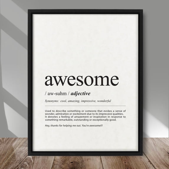 Awesome Definition Quirky Dictionary Trend Definition Poster , Poster ...