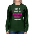 thumbnail image 1 of Awesome Dentist Looks Like Sweatshirt Women -Smartprints Designs, Female x-Large, 1 of 4