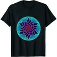 thumbnail image 1 of Awesome Design Sacred Geometry Trippy Psychedelic Hippie Womens T-Shirt, 1 of 5
