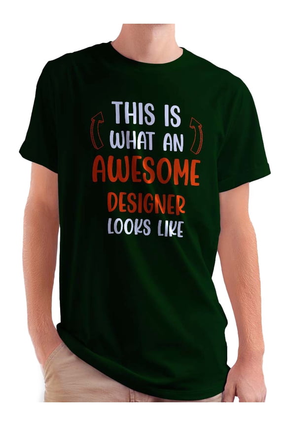 Awesome Designer Looks Like T-Shirt Men -Smartprints Designs, Male Large