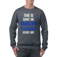 thumbnail image 1 of Awesome Electrician Looks Like Sweatshirt Men -Smartprints Designs, Male 4X-Large, 1 of 4
