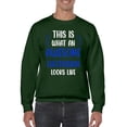 thumbnail image 1 of Awesome Electrician Looks Like Sweatshirt Men -Smartprints Designs, Male x-Large, 1 of 4
