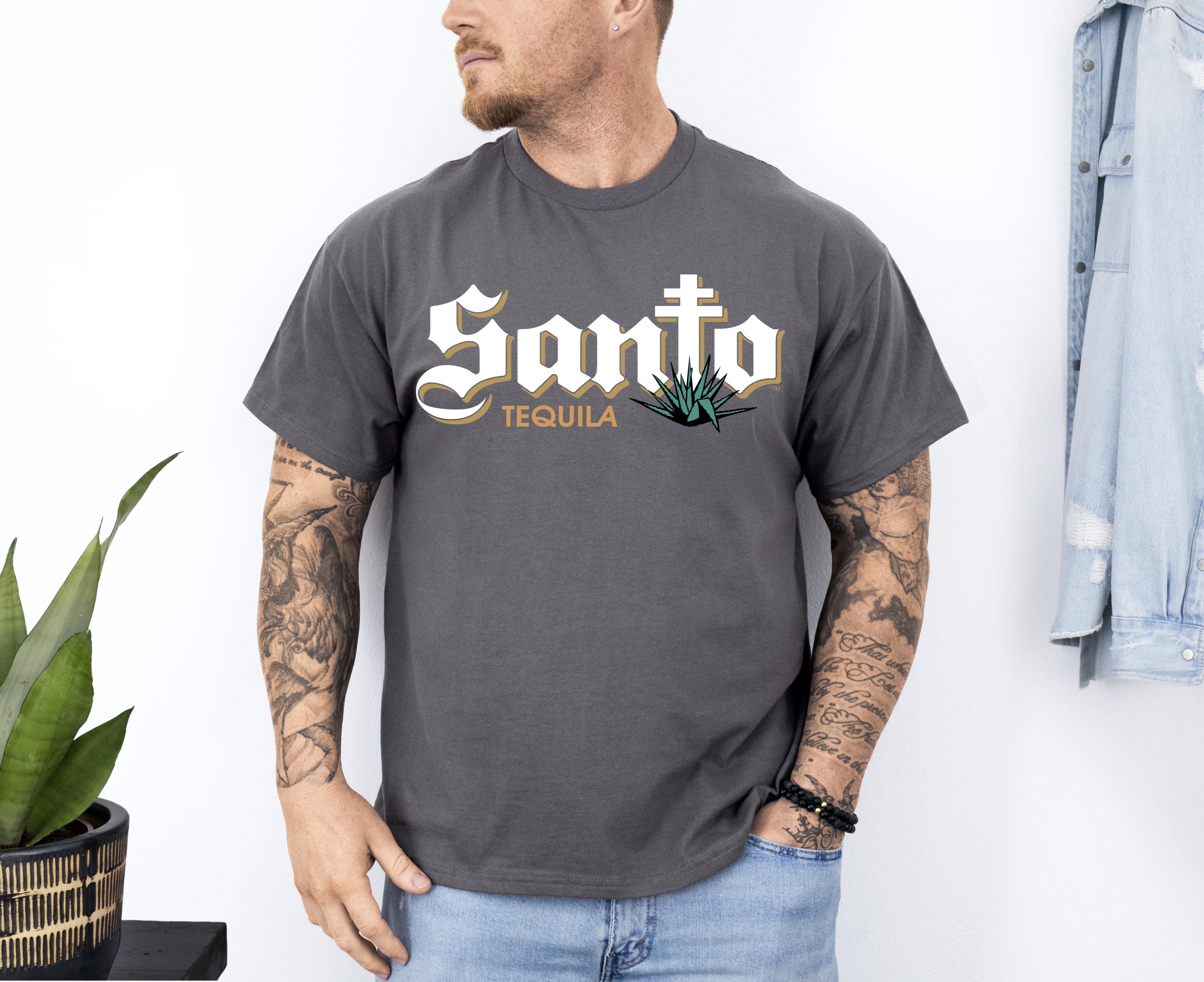 Awesome Furytees Santo Spirits Blanco Tequila Unisex Tshirt Up To 4XL