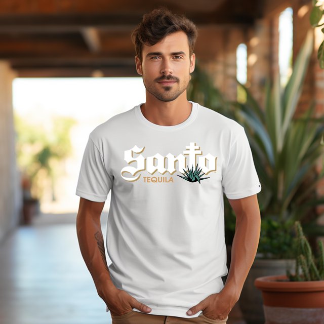 Awesome Furytees Santo Spirits Blanco Tequila Unisex Tshirt Up To 4XL