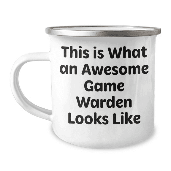Awesome Game Wardens Gifts from Men - Quotes for Game Warden Friends and Family, Camping Mug for Graduation Unique Gifts