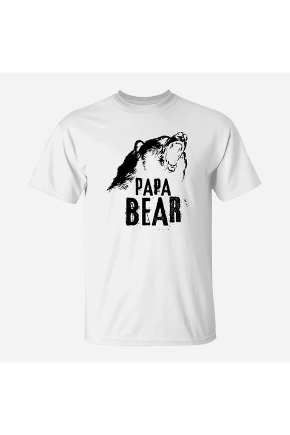Awesome Gift On Father Papa Bear TShirt