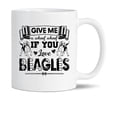 thumbnail image 1 of Awesome Give Me A Whoof Whoof If You Love Beagles Pottery Coffee Mug, Beagle Tea Mug, Beagle Cup Gift Ideas For Men / Women, Beagle White Ceramic Teacup 11 Oz., 1 of 7