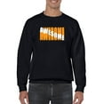thumbnail image 1 of Awesome Glitch Style  Sweatshirt Men -GoatDeals Designs, Male Large, 1 of 4