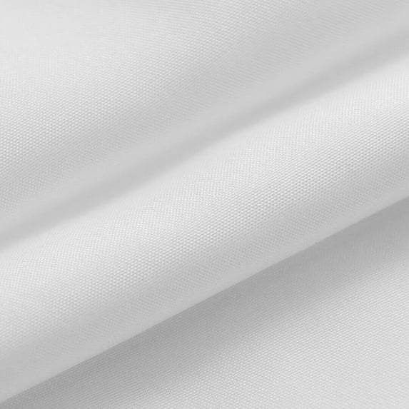 Awesome Home Fabric Water Repellent Shower Curtain Liner 72"Wx92"L - White