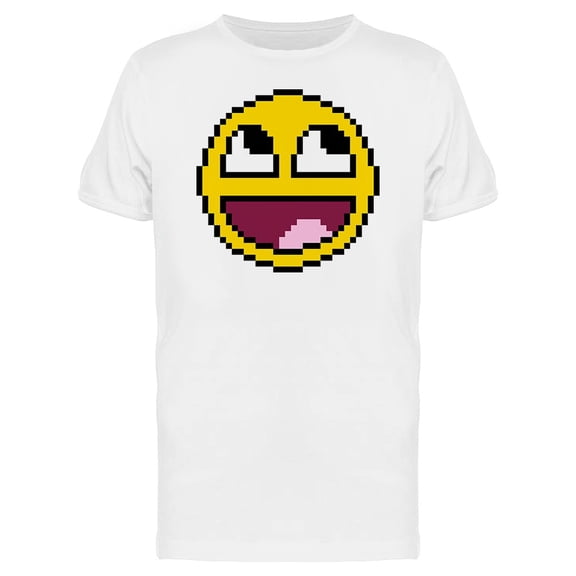 Awesome Icon Pixelated Tee Men's -Image by Shutterstock
