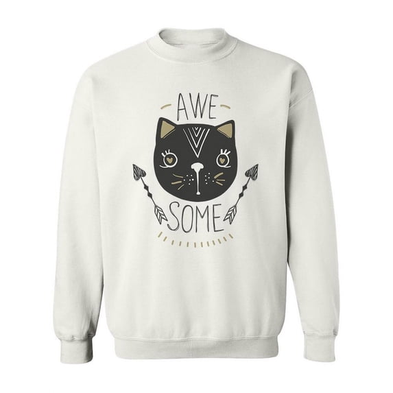 Awesome Kawaii Sweatshirt Women -Image by Shutterstock, Female Large