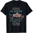 thumbnail image 1 of Awesome Koala Lover Gift Koalabear Softstyle Unisex T-Shirt,Black Color,Size 2T, 1 of 5