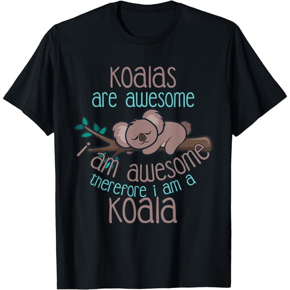Awesome Koala Lover Gift Koalabear Softstyle Unisex T-Shirt,Black Color,Size 2T