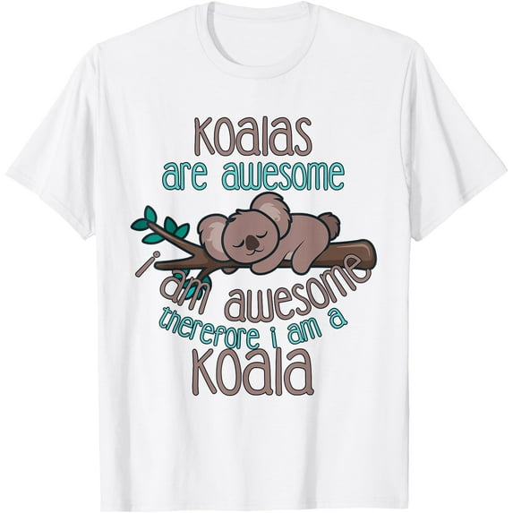 Awesome Koala Lover Gift Koalabear Softstyle Unisex T-Shirt,White Color,Size YS