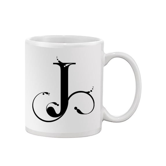 Awesome Letter J Design Mug Unisex's -Image by Shutterstock