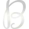thumbnail image 1 of Awesome Life Craft, Acrylic Letter B Script, 4'' Tall Clear Alphabet, 1 of 5