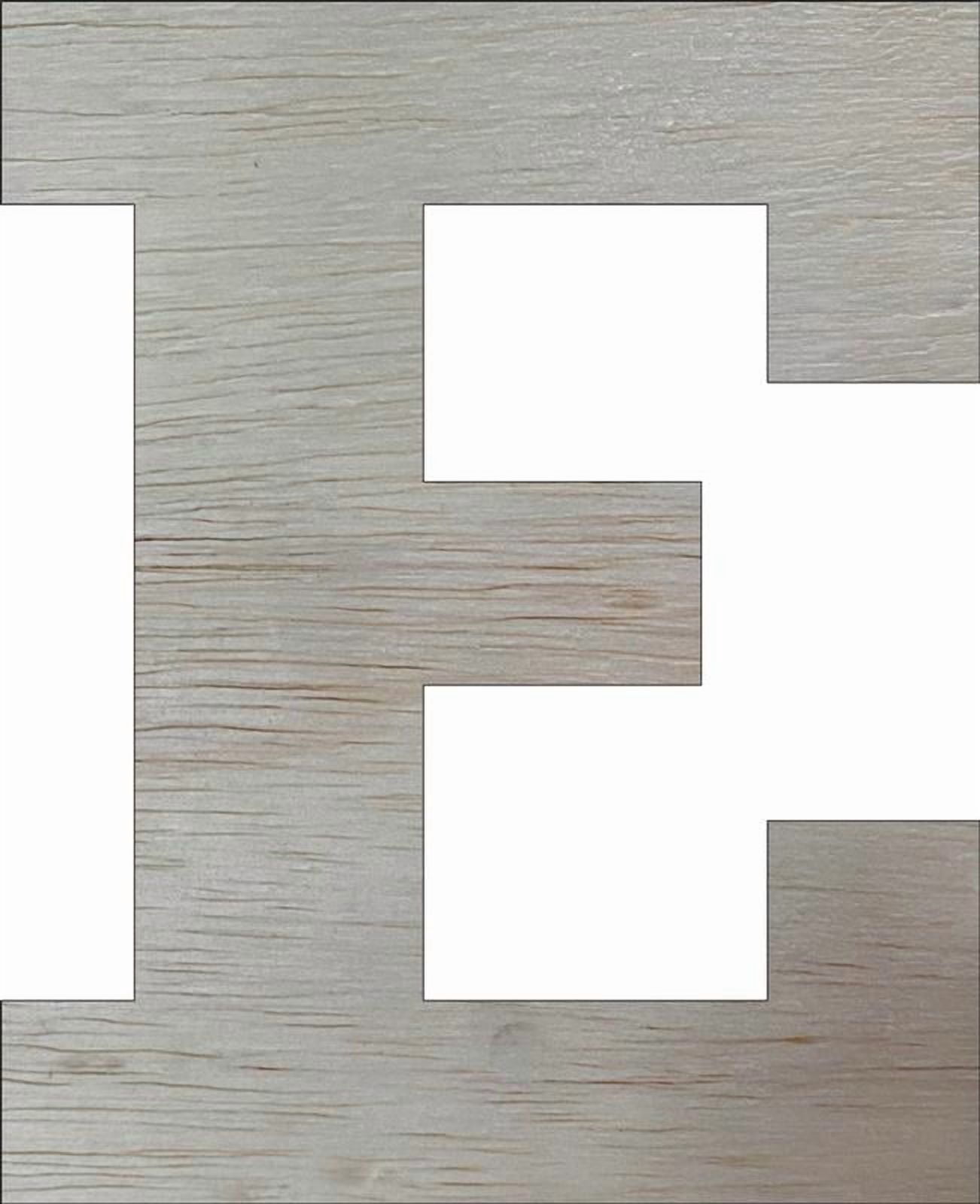 Awesome Life Craft, Blank Wooden Block Letters, Unfinished 12 ...