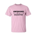 thumbnail image 1 of Awesome Like My Daughter Adult Short Sleeve T-shirt, 1 of 4