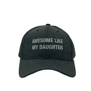 CRAZY DOG T-SHIRTS Awesome Like My Daughter Hat Funny Dad Baseball Cap
