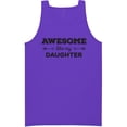 thumbnail image 1 of Awesome Like My Daughter Neon Tank Top, 1 of 1