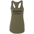 thumbnail image 1 of Awesome Like My Daughter Racerback Tank, 1 of 3