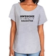 thumbnail image 1 of Awesome Like My Daughter Womens Dolman Tee, 1 of 3