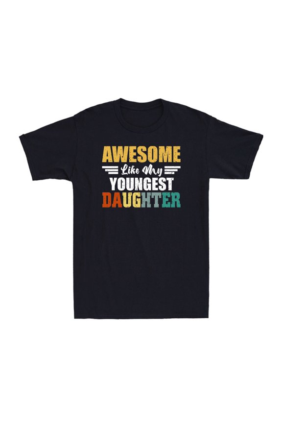 Awesome Like My Est Daughter Vintage Dad Birthday Men'S T-Shirt All Size S-5XL