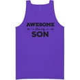 thumbnail image 1 of Awesome Like My Son Neon Tank Top, 1 of 1