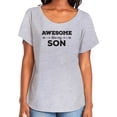 thumbnail image 1 of Awesome Like My Son Womens Dolman Tee, 1 of 3