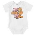 thumbnail image 1 of Awesome Looks Like Garfield Cartoon Romper Boys or Girls Infant Baby Brisco Brands 12M, 1 of 6
