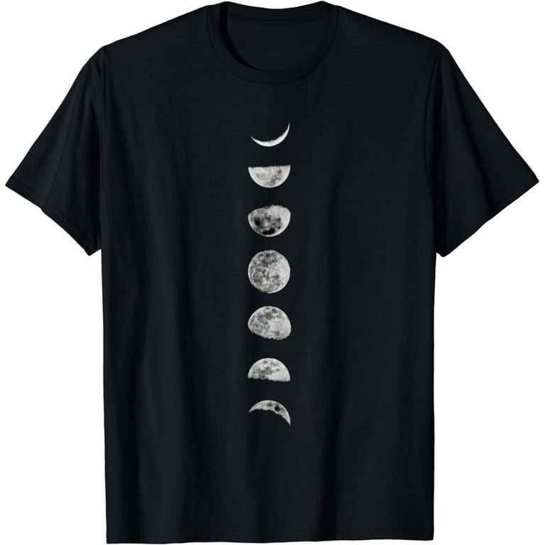 Awesome Luna Moon Phases - T-Shirt - Mens & Womens Sizes Awesome Luna Moon Phases - T-Shirt - Mens & Womens Sizes