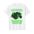 thumbnail image 1 of Awesome Monster Trucks Rule for Adults Youth and Toddlers T-Shirt, 1 of 5