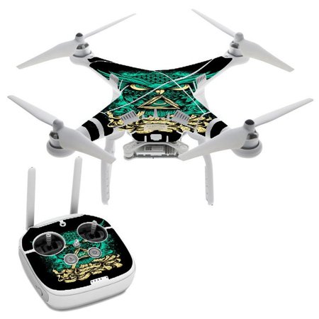 Awesome Owl Evil DJI Phantom 3 Professional Skin Skins Vinyl Decal Kit