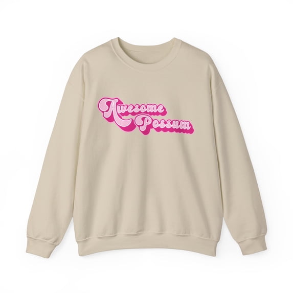 Awesome Possum Sweatshirt, Possum Sweatshirt, Opossum Cute Sweatshirt