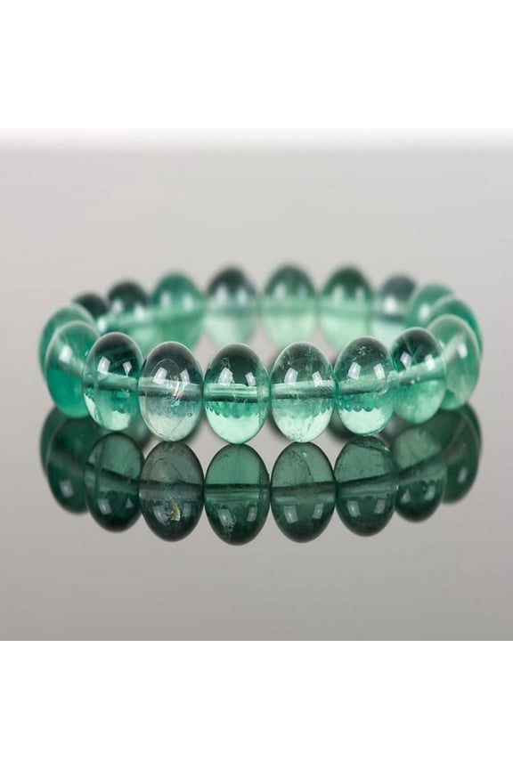 Awesome Quality Green Fluorite Bracelet 8mm *Focus *Concentration *Intuition *Clarity Genuine Green Fluorite