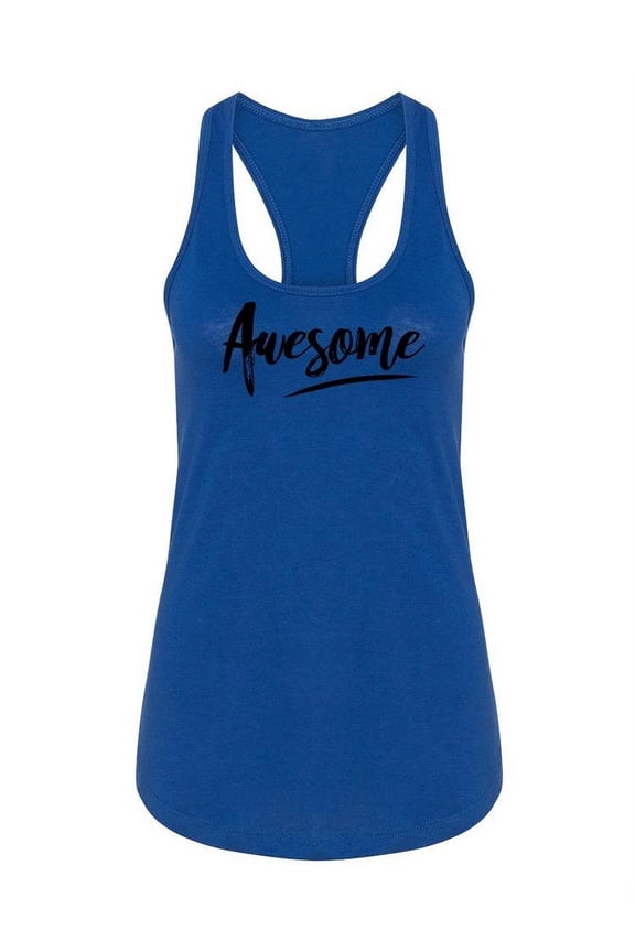 Awesome,  Racerback Tank Women -Image by Shutterstock, Female x-Small