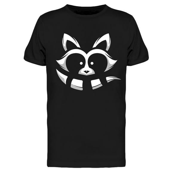 Awesome Racoon T-Shirt Men -Image by Shutterstock, Male 3X-Large