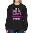 thumbnail image 1 of Awesome Real Estate Agent Sweatshirt Women -Smartprints Designs, Female 5X-Large, 1 of 4