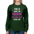 thumbnail image 1 of Awesome Real Estate Agent Sweatshirt Women -Smartprints Designs, Female Medium, 1 of 4