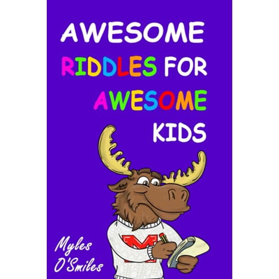 Pre-Owned Awesome Riddles for Awesome Kids: Trick Questions, Riddles and Brain Teasers for Kids Age 8-12 (Paperback) 1988650658 9781988650654