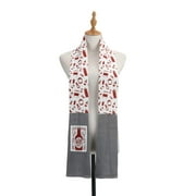 Awesome Sauce Bottle Red and Grey 69 inch Cotton Fabric Boa Dish Towel