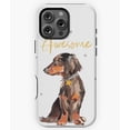 thumbnail image 1 of Awesome Sausage Dog Funny Dachshund Phone Case for iPhone 16 15 14 13 12 11 Pro Max, 1 of 2